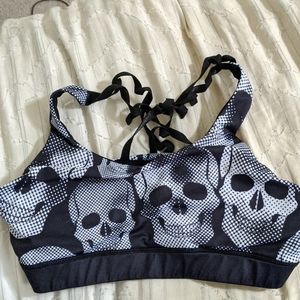 CVG Original Skull Sports Bra - L